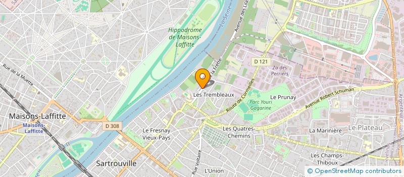 localisation de l'entreprise REWORK BY DESIGN à SARTROUVILLE