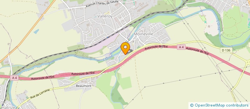 localisation de l'entreprise REWORK ESPORT  MOINEVILLE