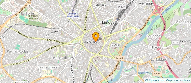 localisation de l'entreprise REWORK LIMOGES à LIMOGES