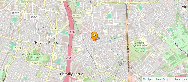 localisation de l'entreprise REWOUND ECHOES  VILLEJUIF