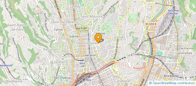 localisation de l'entreprise REX GARDENER  NICE