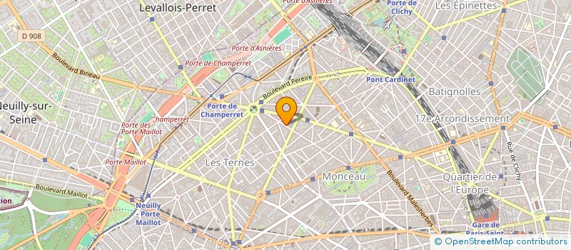 localisation de l'entreprise REX HOLDING FRANCE à NEUILLY-SUR-SEINE