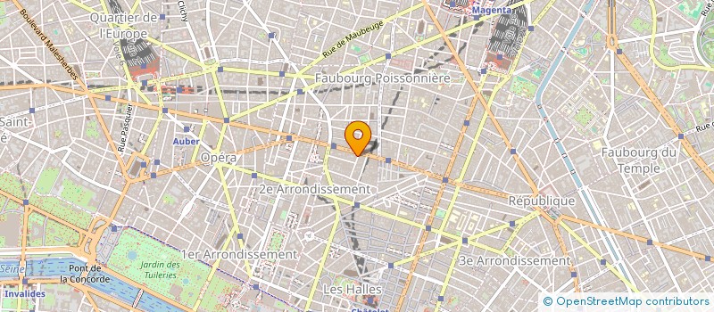 localisation de l'entreprise REX NORDIC  PARIS