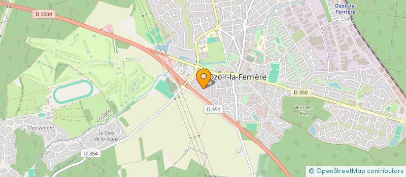 localisation de l'entreprise REXA-ING  OZOIR-LA-FERRIERE