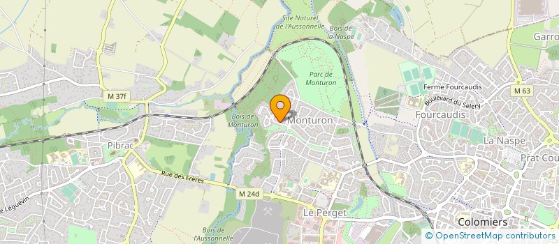localisation de l'entreprise REXAERO à COLOMIERS