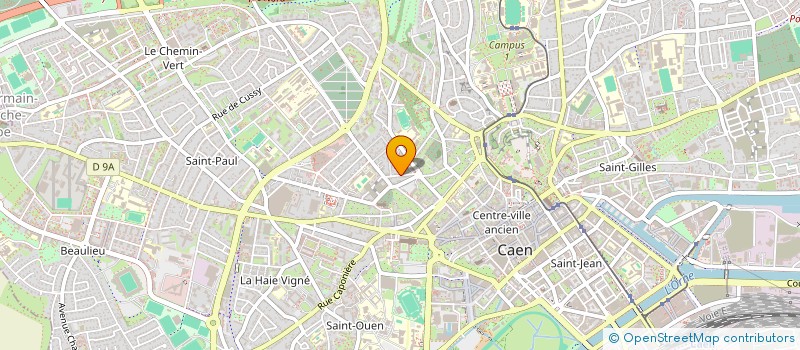localisation de l'entreprise REXANGEL à CAEN