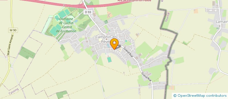 localisation de l'entreprise REXCO à CAMPHIN-EN-PEVELE