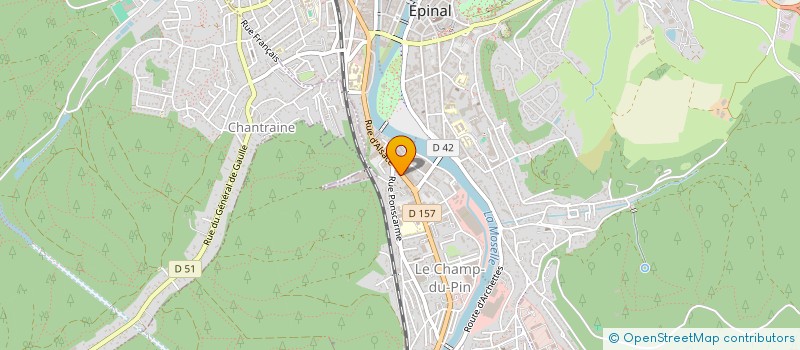 localisation de l'entreprise REXIM à EPINAL