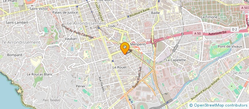 localisation de l'entreprise REY à MARSEILLE