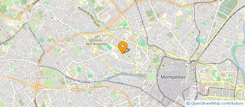 localisation de l'entreprise REY ARCHITECTURE à MONTPELLIER