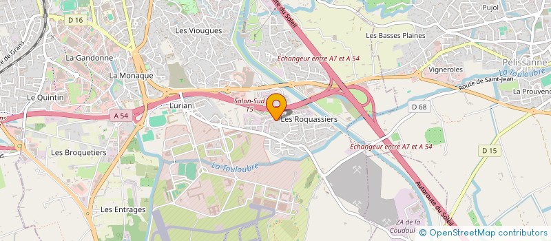 localisation de l'entreprise REY BELLEMERE  SALON-DE-PROVENCE