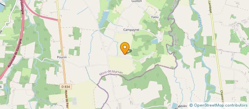 localisation de l'entreprise REY CAZALET  AIRE-SUR-L'ADOUR