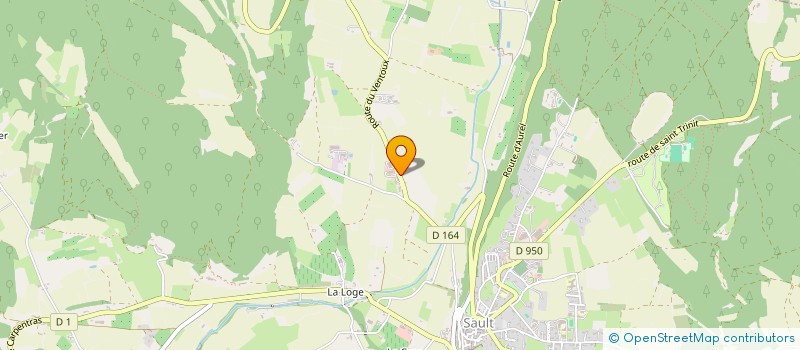 localisation de l'entreprise REY CCE à SAULT