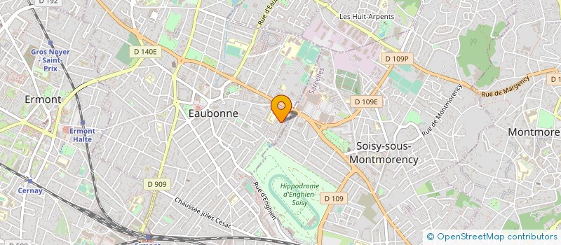 localisation de l'entreprise REY&CO à EAUBONNE