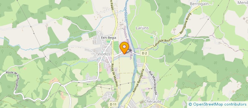 localisation de l'entreprise REY ET FILS à CHERAUTE