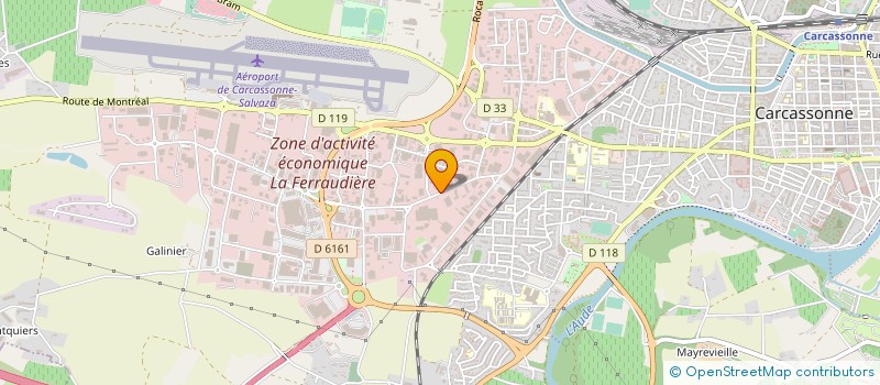 localisation de l'entreprise REY ET FILS à CARCASSONNE