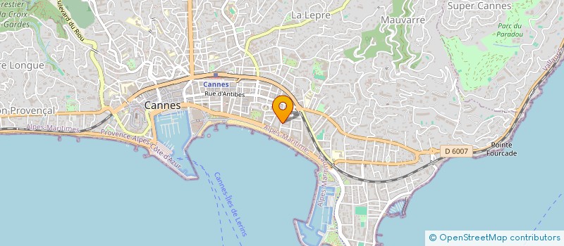 localisation de l'entreprise REY FILS à CANNES