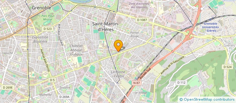 localisation de l'entreprise REY'HOME  VARCES-ALLIERES-ET-RISSET