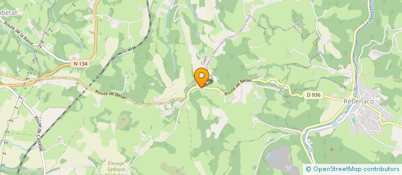 localisation de l'entreprise REY IMMO  BUZY