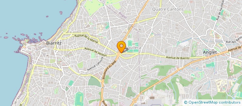 localisation de l'entreprise REY IMMOBILIER à BIARRITZ