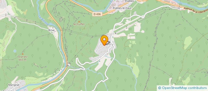 localisation de l'entreprise REY IMMOBILIER  SAINT-CLAUDE