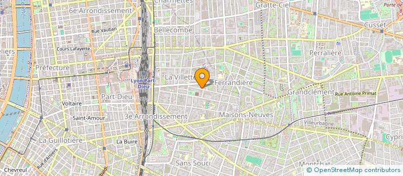 localisation de l'entreprise REY INVEST  LYON