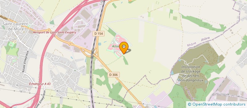 localisation de l'entreprise REY INVEST  SAINT-LAURENT-DE-MURE