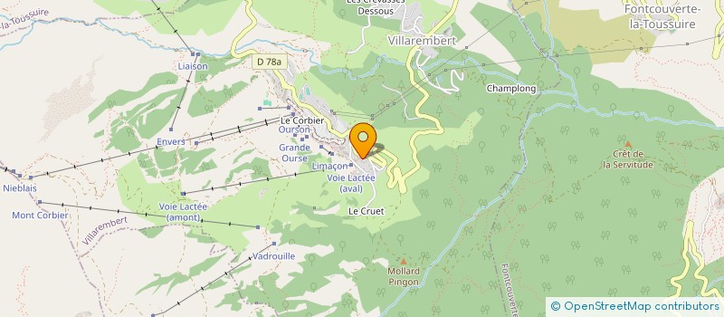 localisation de l'entreprise REY LMNP  VILLAREMBERT