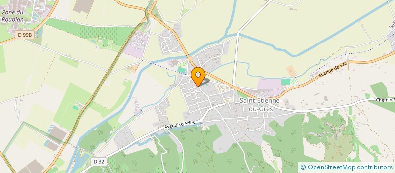 localisation de l'entreprise REY MATERIAUX SARL à SAINT-ETIENNE-DU-GRES