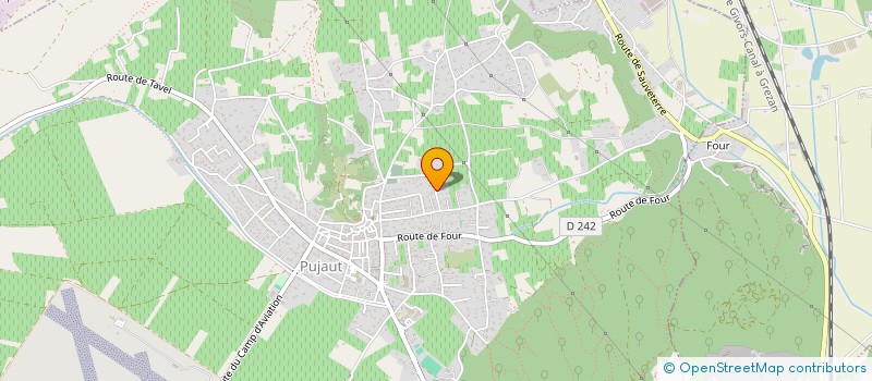 localisation de l'entreprise REY PLEIN SNC à PUJAUT
