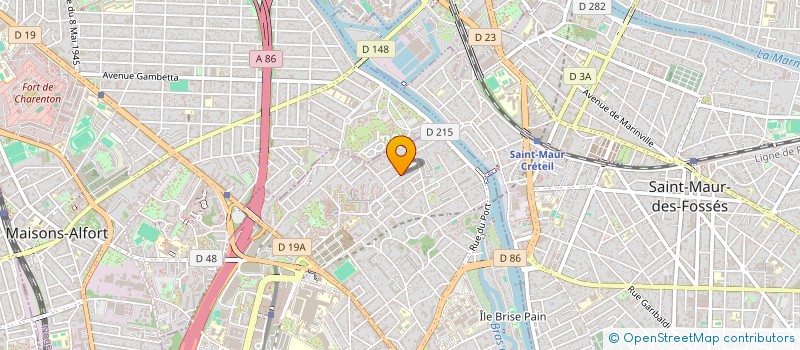 localisation de l'entreprise REY PROJET & DEVELOPPEMENT à CRETEIL
