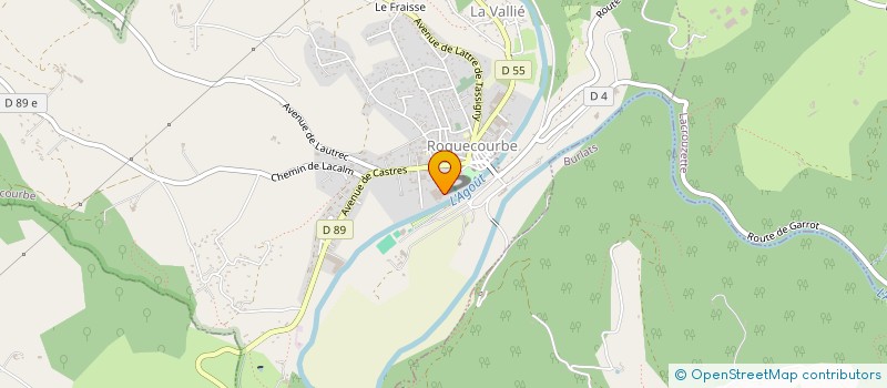 localisation de l'entreprise REY RECYCLAGE  ROQUECOURBE