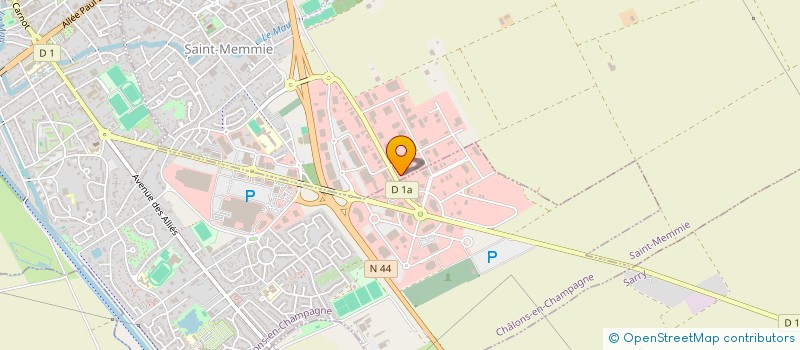 localisation de l'entreprise REY SAS à SAINT-MEMMIE