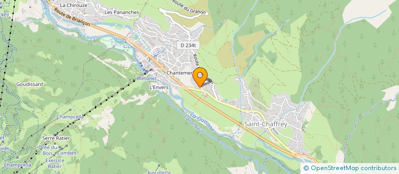 localisation de l'entreprise REY'VIMMO  SAINT-CHAFFREY