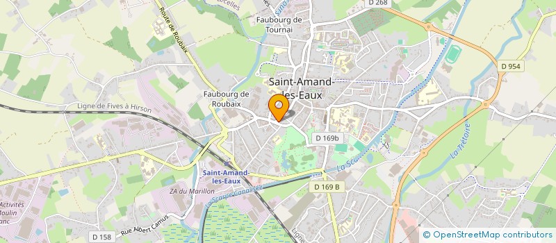 localisation de l'entreprise REYDACH à SAINT-AMAND-LES-EAUX
