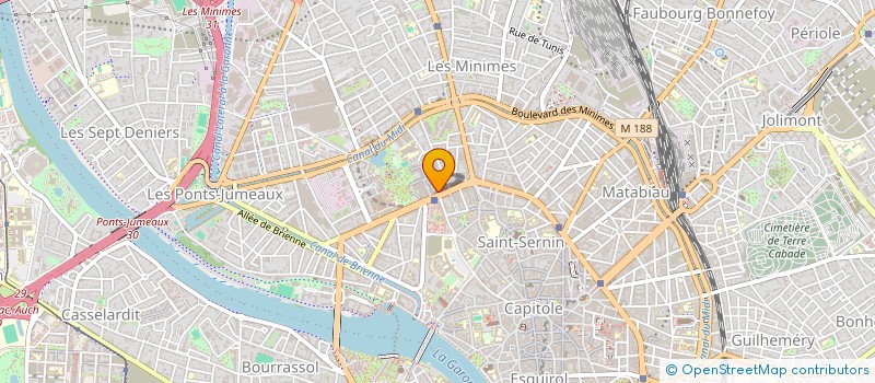 localisation de l'entreprise REYDEL COACHING à TOULOUSE
