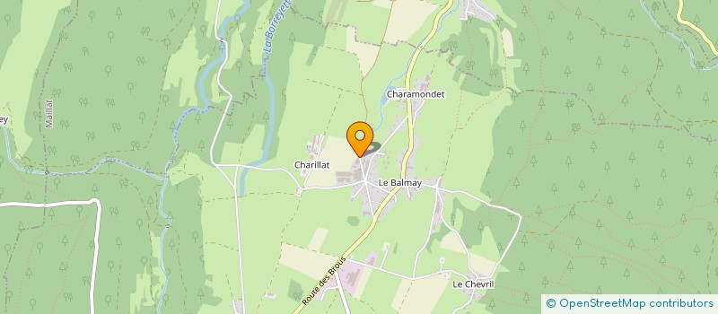 localisation de l'entreprise REYDELLET à VIEU-D'IZENAVE