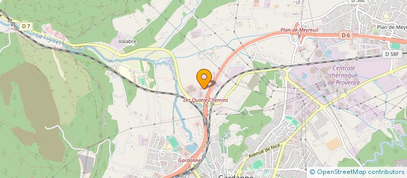 localisation de l'entreprise REYDIF à GARDANNE