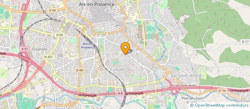 localisation de l'entreprise REYERS TECHNOLOGIES ENVIRONNEMENTALES à AIX-EN-PROVENCE