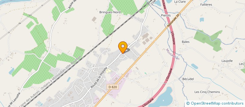 localisation de l'entreprise REYMOND  MONTAUBAN