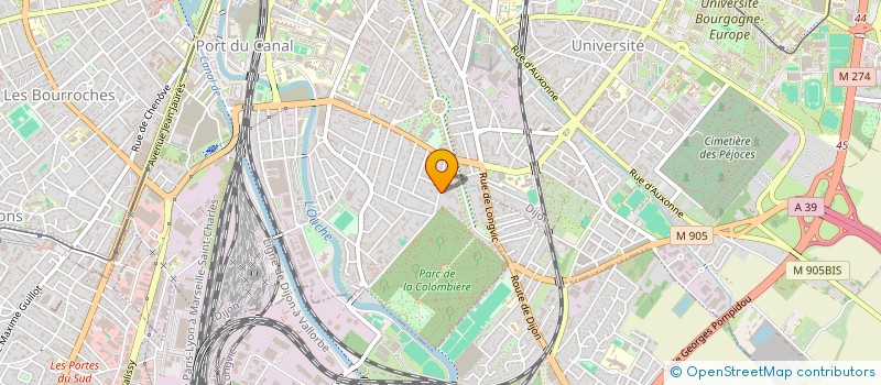 localisation de l'entreprise REYMOND NOIRET  DIJON