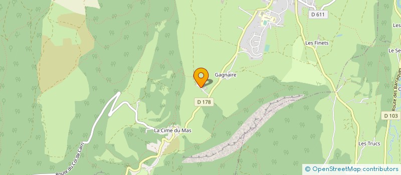 localisation de l'entreprise REYMOND TRANSPORTS à CHAPELLE-EN-VERCORS (LA)