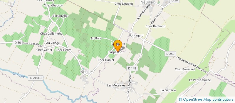 localisation de l'entreprise REYNAL  NEULLES