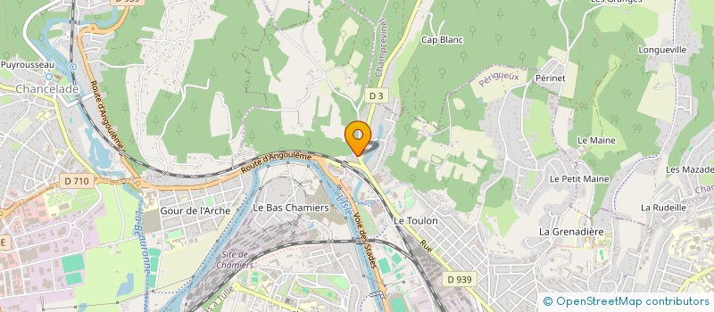 localisation de l'entreprise REYNAL-THEVENET à PERIGUEUX