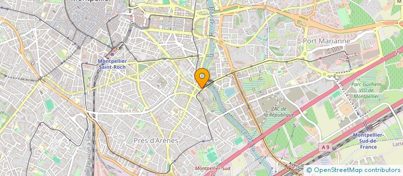 localisation de l'entreprise REYNAUD à MONTPELLIER