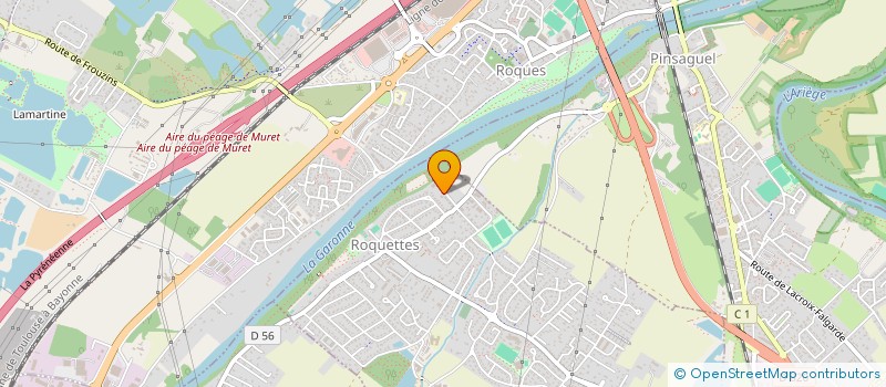 localisation de l'entreprise REYNAUD à ROQUETTES