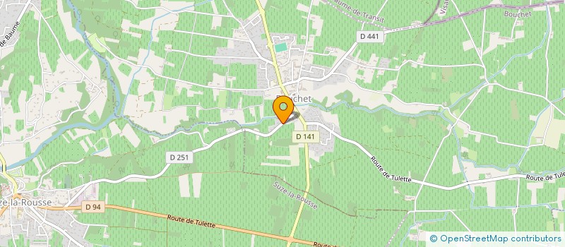 localisation de l'entreprise REYNAUD BATIMENT  BOUCHET