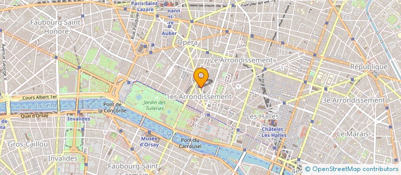 localisation de l'entreprise REYNAUD FOURTON ET ASSOCIES  PARIS