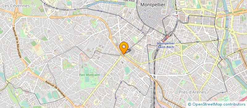 localisation de l'entreprise REYNAUD JACQUES ET MARIE-PAULE à MONTPELLIER