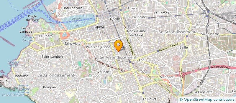 localisation de l'entreprise REYNE AVOCATS à MARSEILLE